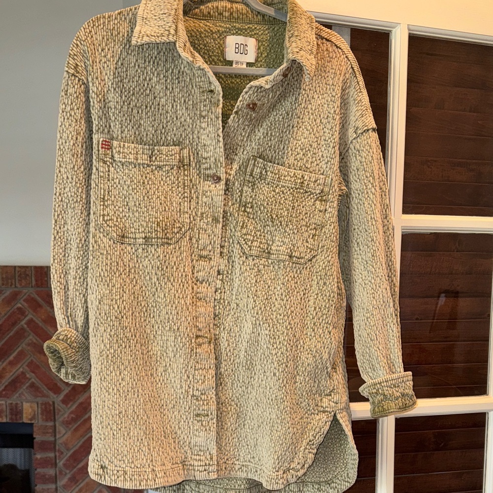BDG Serena Corduroy Shirt Jacket
